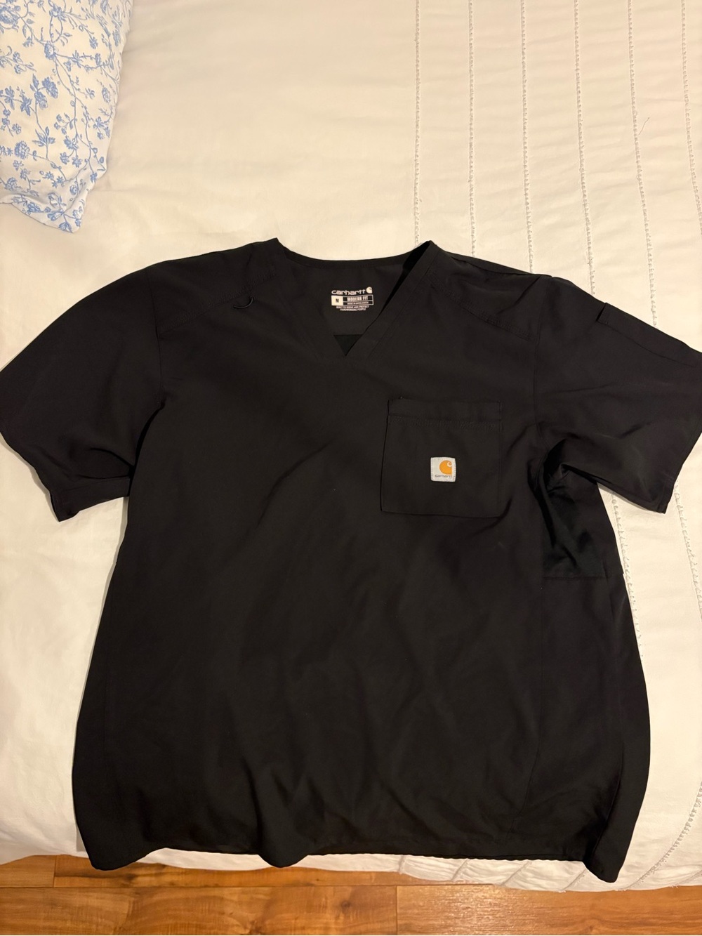 Carhartt Men’s Black Scrub Top